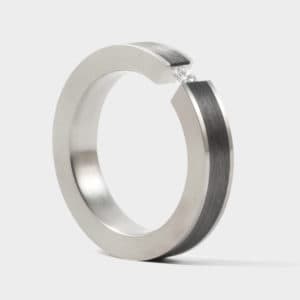 Carbonring_Damenring_Solitaer_Verlobungsring_10020005_B5_Swissmade_Sahak_Jewellery_Zurich