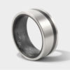 Carbonring_Herrenring_Damenring_Partnerring_Diagonal_10100024_Swissmade_Sahak_Jewellery_Zurich