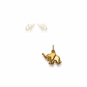 Anhänger, kinderschmuck, goldschmuck, tiermotiv, elefant, elefanten, kinder, schmuck, weissgold, sahak jewellery, sahak, jewelry, faktor s, goldschmiede, swissmade, zürich, winterthur