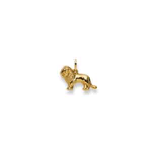 Anhänger, Löwe, kinderschmuck, kinder, schmuck, goldschmuck, ohrschmuck, tiermotiv, ohrstecker, goldschmiede, gold, gelbgold, faktor s, sahak, jewellery, Swissmade, tiere, schmuck, online, kaufen