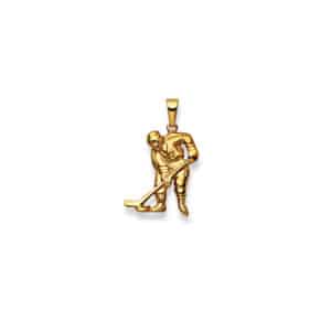 Anhänger, Eishockey, schmuck, goldschmuck, ohrschmuck, motive, ohrstecker, goldschmiede, gold, gelbgold, faktor s, sahak, jewellery, Swissmade, Sportarten, schmuck, online, kaufen