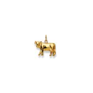 anhänger, kuh, kinderschmuck, kinder, schmuck, goldschmuck, ohrschmuck, tiermotiv, ohrstecker, goldschmiede, gold, gelbgold, faktor s, sahak, jewellery, Swissmade, tiere, schmuck, online, kaufen