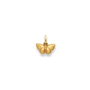 Anhänger, schmetterling, butterfly, kinderschmuck, kinder, ohrringe, tiermotiv, gelbgold, goldschmuck, sahak jewellery, jewelry, children, goldschmiede, faktor s, winterthur, zurich, swissmade, zirkonia