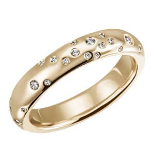 Damenring, Gelbgold, Goldschmuck, suu, Zürich, online, diamanten, brillanten, damenschmuck