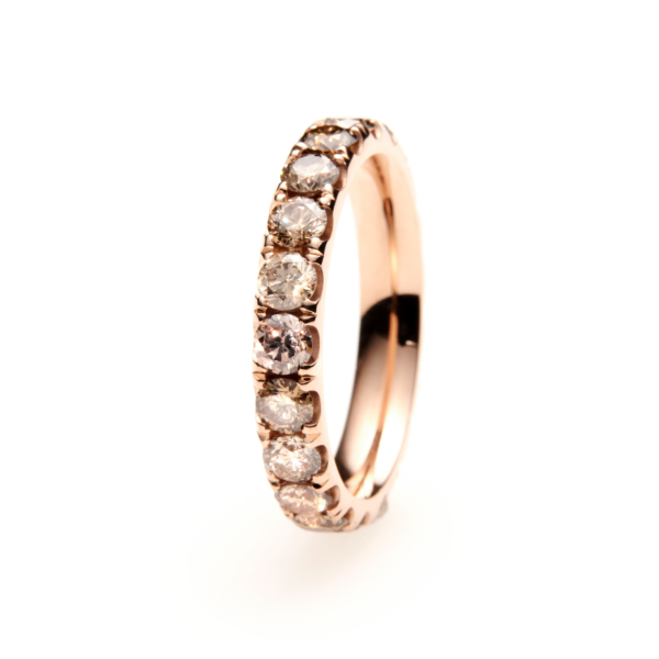 damenringe, alliance, memoire, ringe, schmuck, infinity, ladies ring, diamantring, edelsteine, rotgold, goldschmiede, juwelier, sahak, jewellery, jewelry, limmatquai, zurich